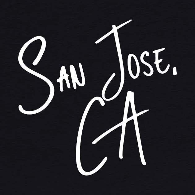 San Jose California by helloshirts